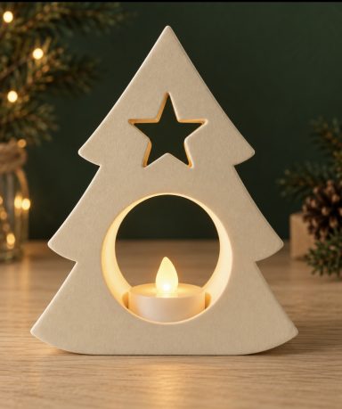 Tannenbaum-Teelichthalter