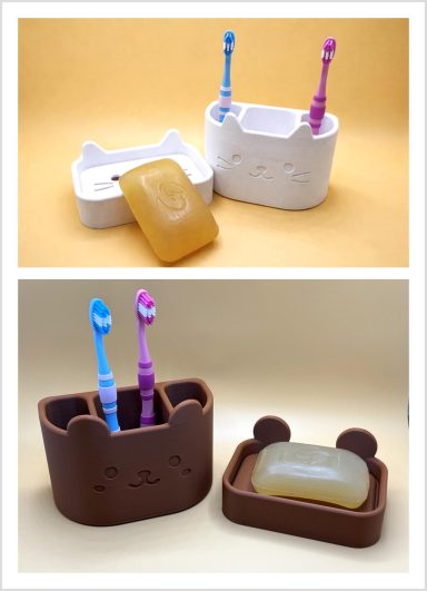 Badezimmer Organizer & Seifenschale