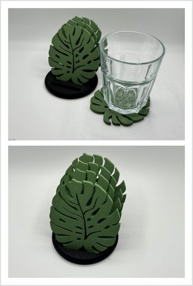 Monstera Untersetzer